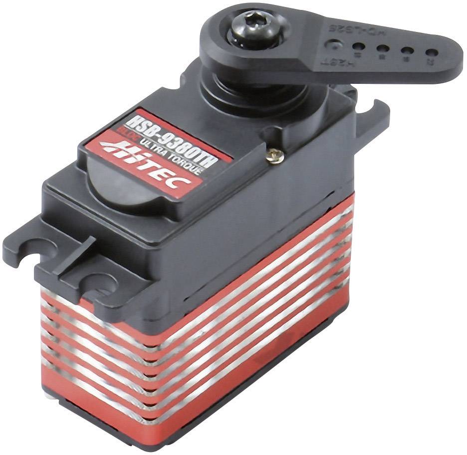 Hitec Standard servo HSB-9380TH Digital servo Gear box material: Titanium alloy Connector system: JR