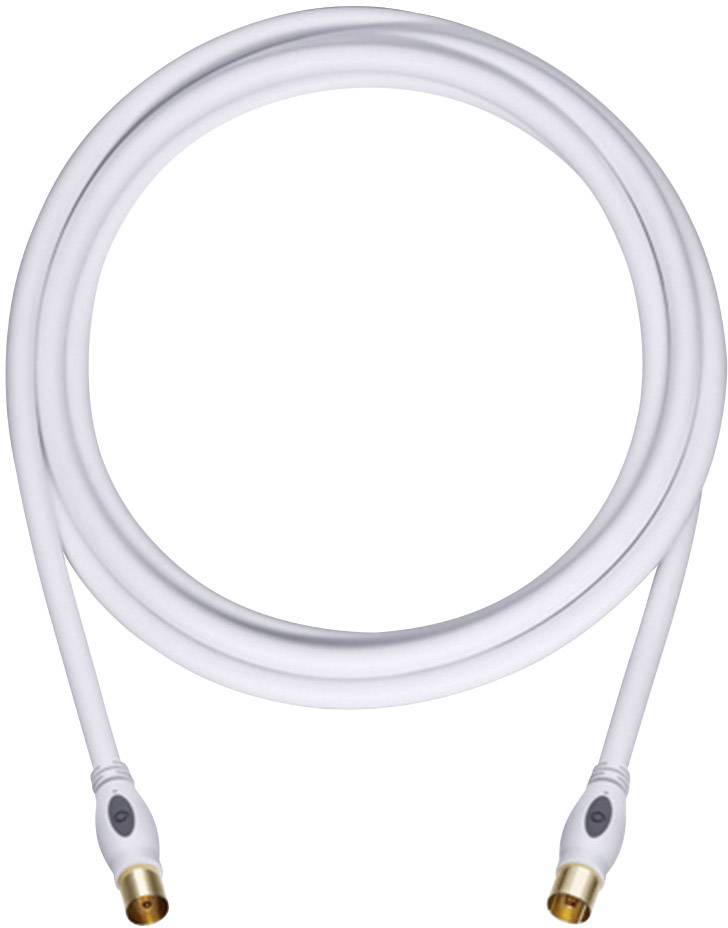 Oehlbach Antennas, SAT Cable 1.20 m 120 dB White