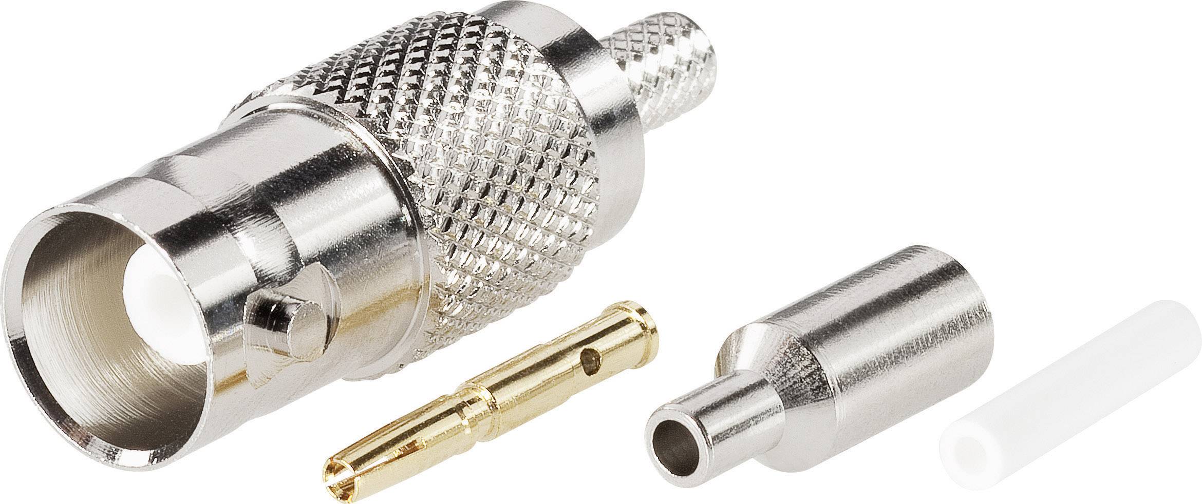 BKL Electronic 0401269/D 0401269/D BNC connector Socket, straight 50 Ω 1 pc(s)