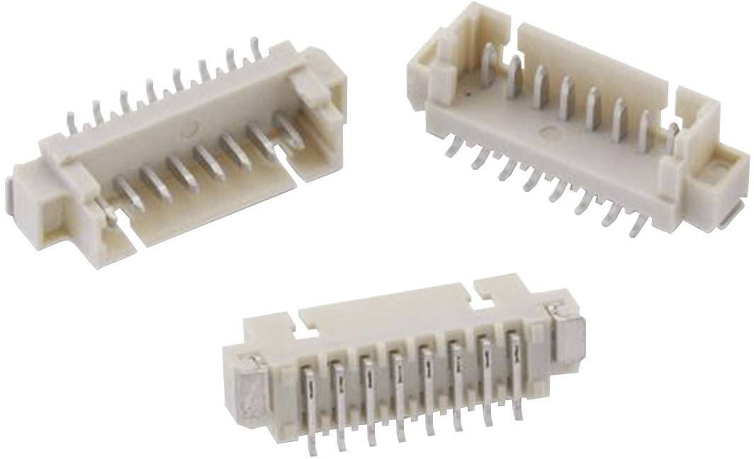 Würth Elektronik Built-in pin strip (standard) WR-WTB Total number of pins 4 Contact spacing: 1.25 mm 653104124022