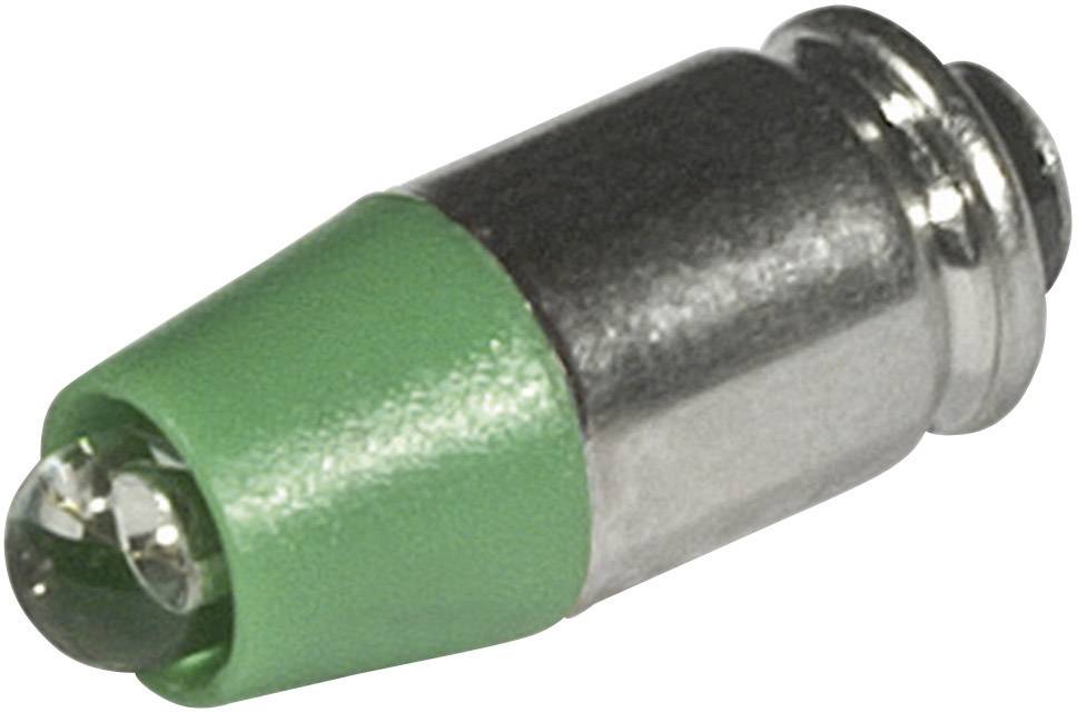 A small, green-silver LED lamp with a cylindrical shape, suitable for electrical devices.