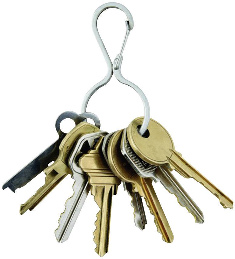 NITE Ize Key clip NI-KIC-11-R3 Stainless steel 1 pc(s)