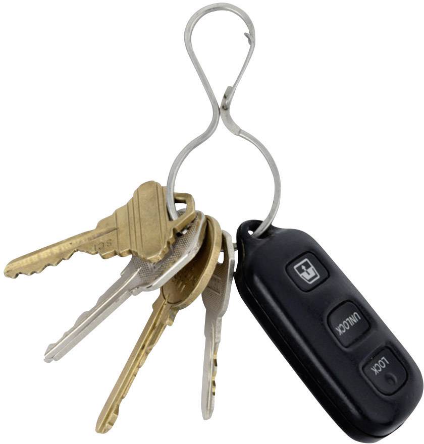NITE Ize Key clip NI-KIC-11-R3 Stainless steel 1 pc(s)