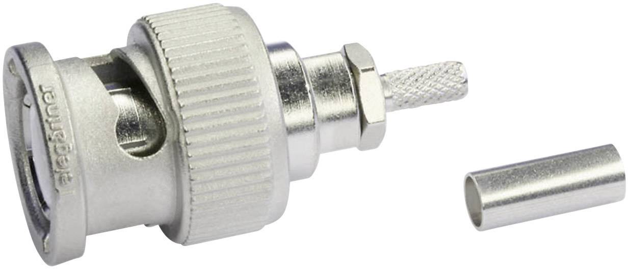 Telegärtner 100023342 100023342 BNC connector Plug, straight 50 Ω 1 pc(s)