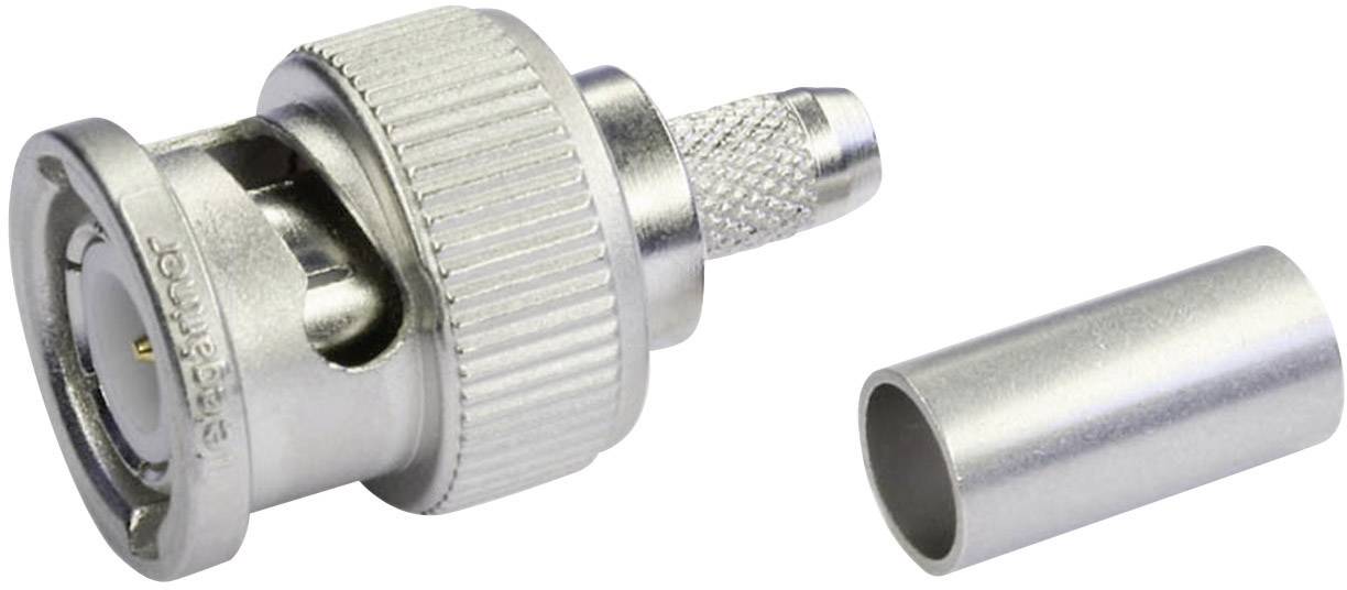 Telegärtner 100023459 100023459 BNC connector Plug, straight 75 Ω