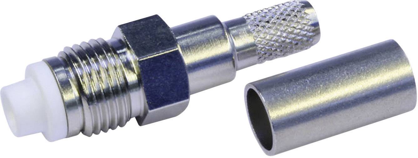 Telegärtner 100027730 100027730 FME connector Socket, straight 50 Ω 1 pc(s)