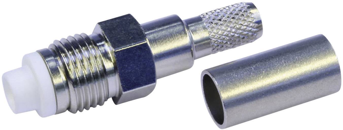 Telegärtner 100027731 100027731 FME connector Socket, straight 50 Ω