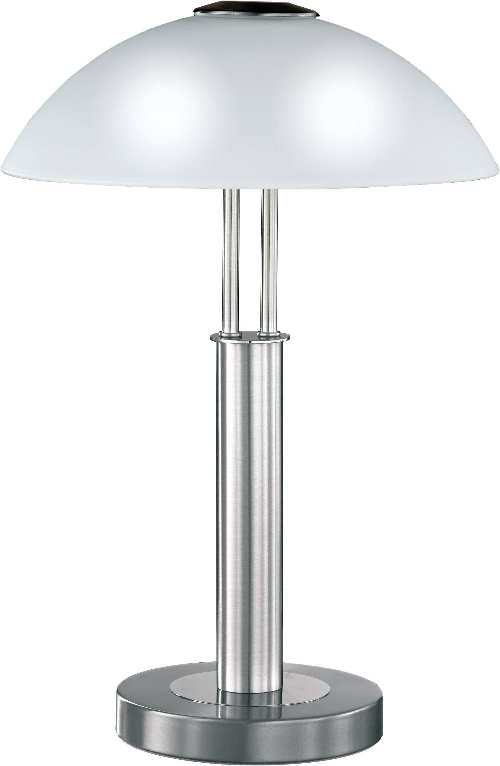 WOFI Prescot 8747.02.64.0000 Desk lamp HV halogen, Energy-saving bulb E14 80 W Nickel (matt)