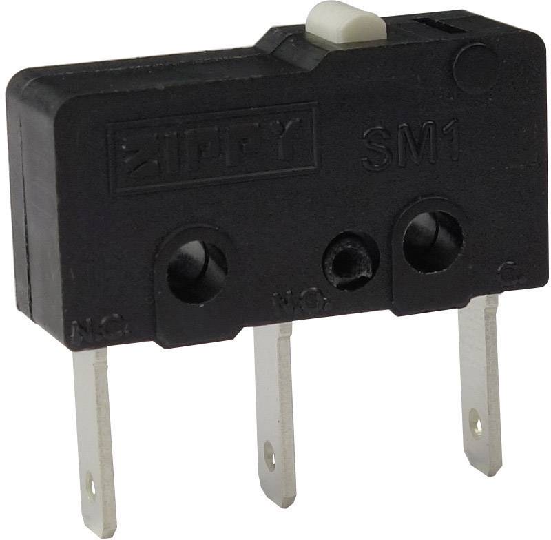 Zippy SM1-N6S-00B0-Z Microswitch SM1-N6S-00B0-Z 250 V AC 6 A 1 x On/(On) momentary