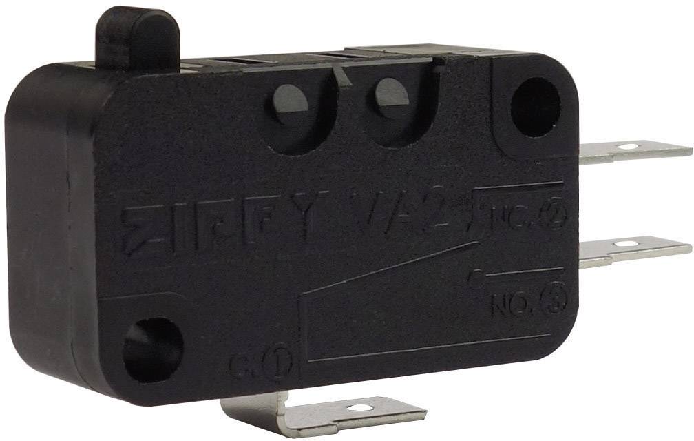Zippy VA2-16S0-00D0-Z Microswitch VA2-16S0-00D0-Z 250 V AC 16 A 1 x On/(On) momentary