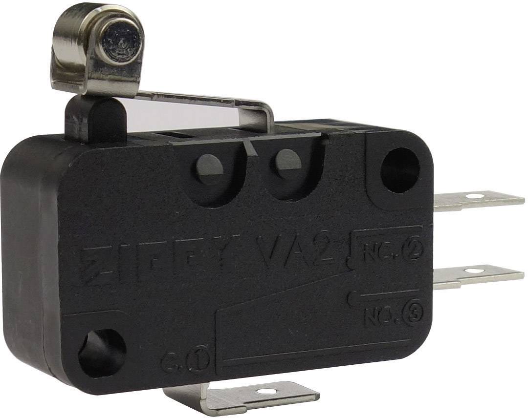 Zippy VA2-16S1-05D0-Z Microswitch VA2-16S1-05D0-Z 250 V AC 16 A 1 x On/(On) momentary