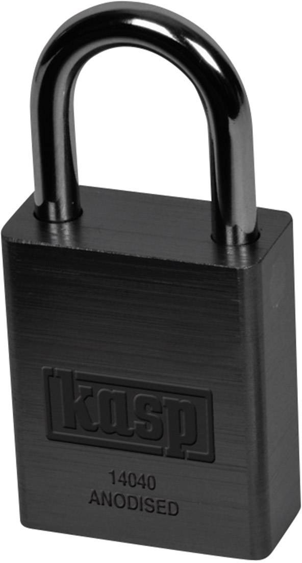 Kasp K14040BLAD Padlock 38 mm keyed to differ Black