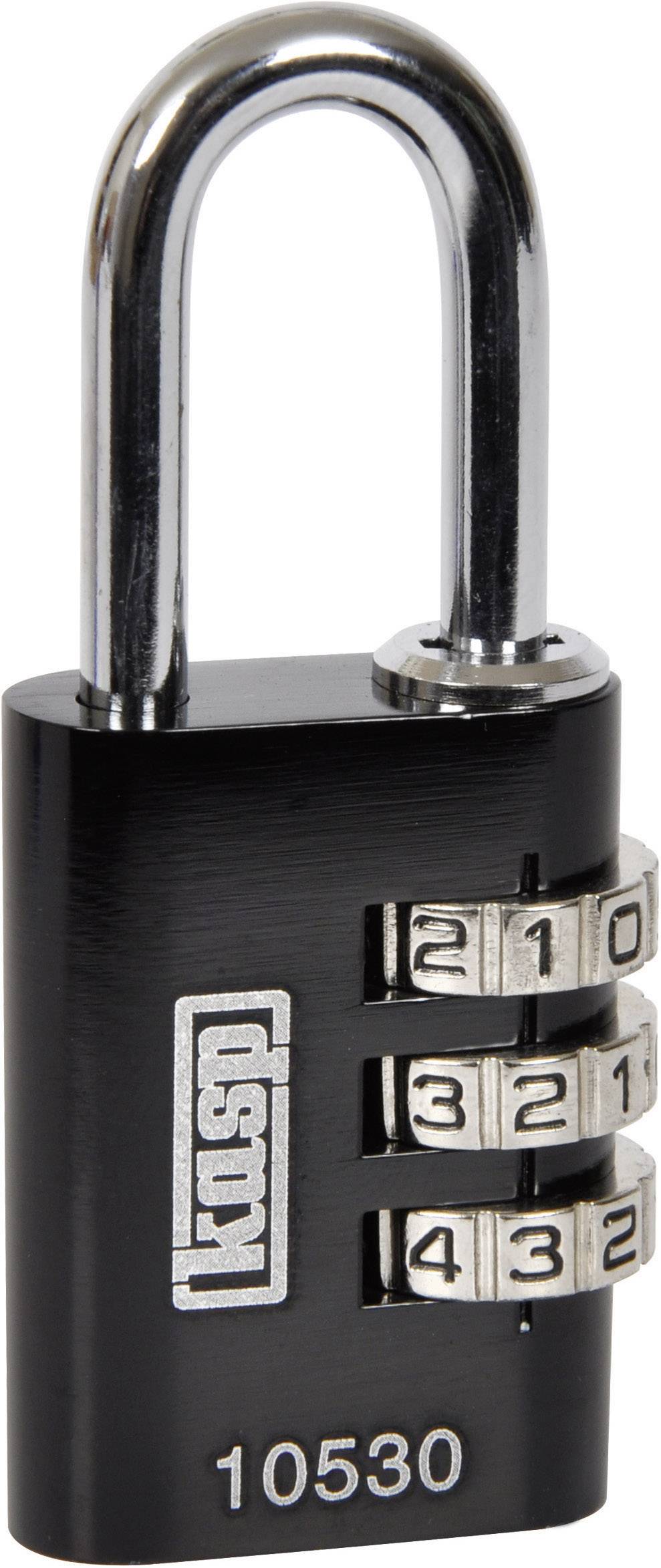 Kasp K10530BLAD Padlock 30 mm Black Combination