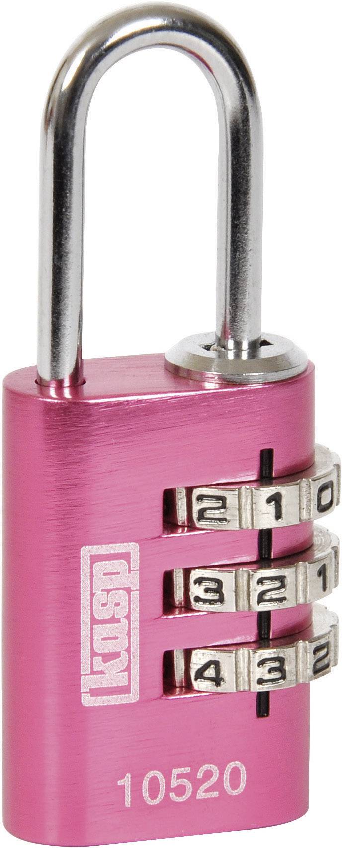 Kasp K10520PIND Padlock 20 mm Pink Combination