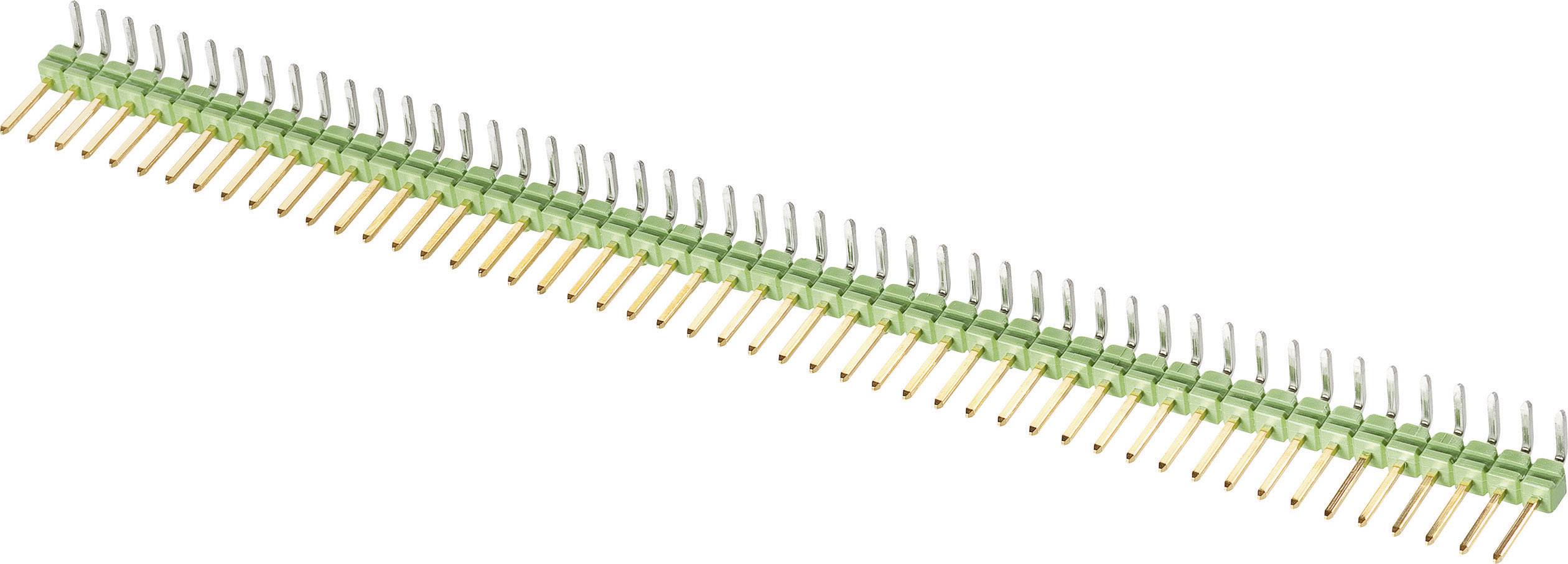 TE Connectivity Pin strip (standard) No. of rows: 1 Pins per row: 9 825437-9