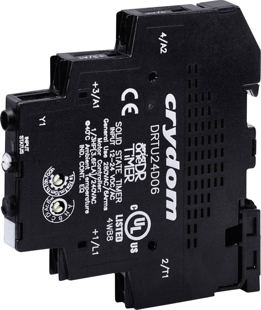 Crydom SSR DRTC24D06 6 A Switching voltage (max.): 280 V AC Zero crossing 1 pc(s)