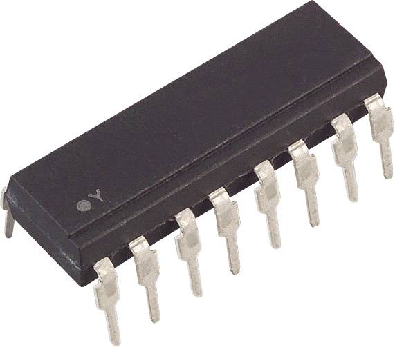 Lite-On Opto-isolator - LED controller LTV-844 DIP 16 Transistor AC, DC