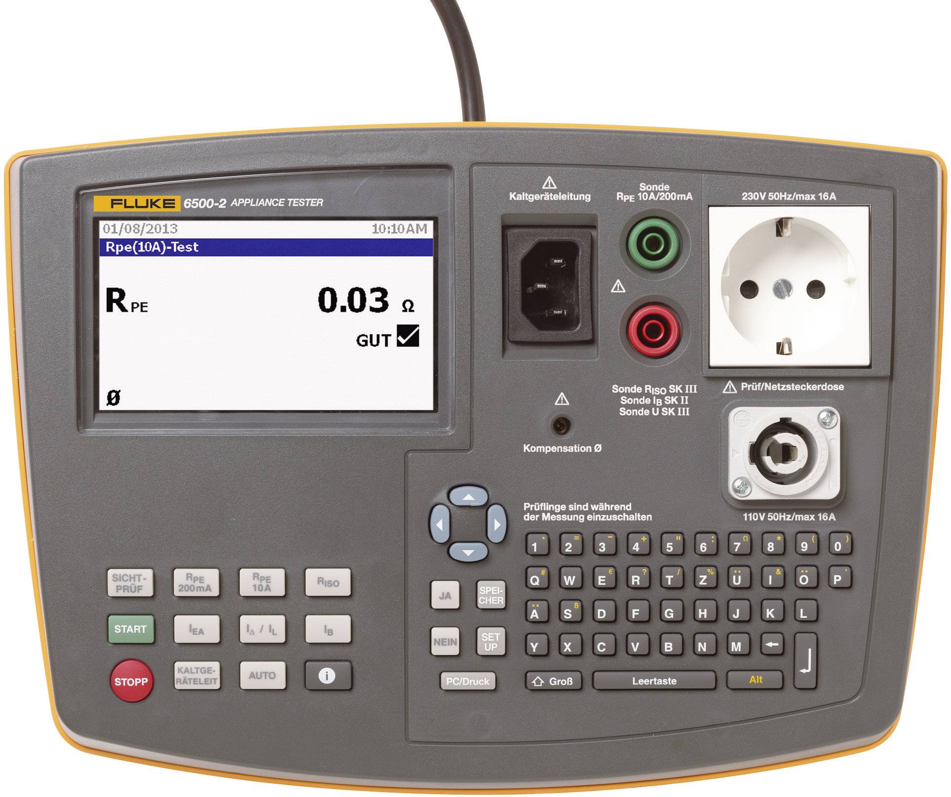 Fluke 6500-2 Electrical tester VDE standard 0413