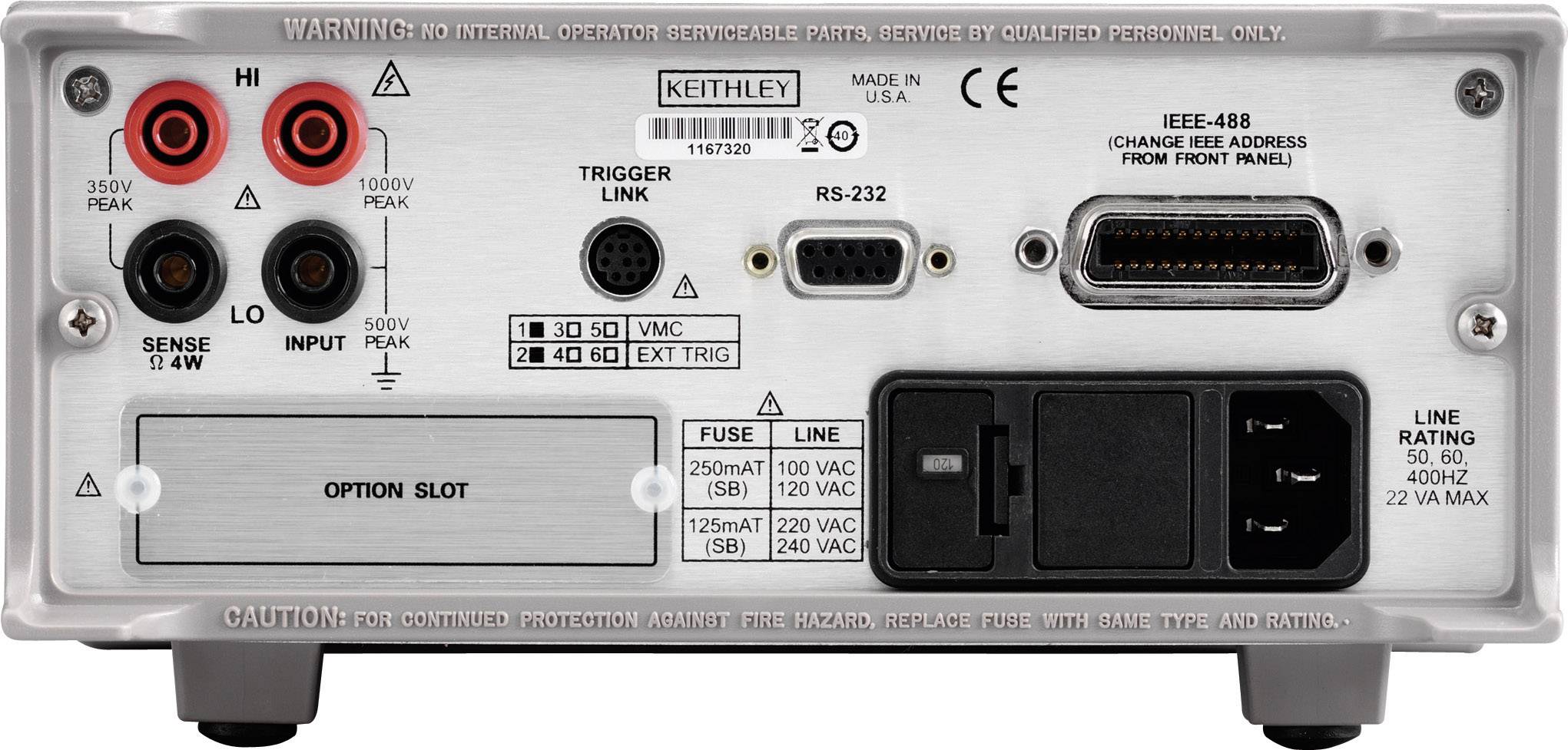 Keithley 2000E Bench multimeter Digital Display (counts): 1000000
