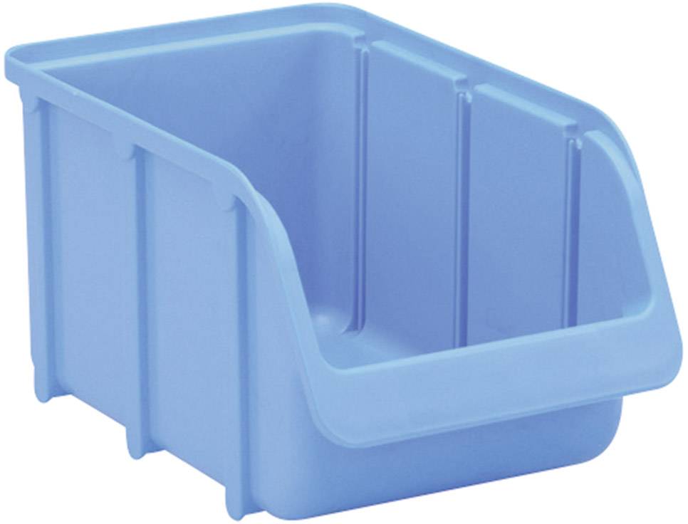 Hünersdorff 673300 Storage bin 3 (W x H x D) 146 x 127 x 242 mm Blue 1 pc(s)