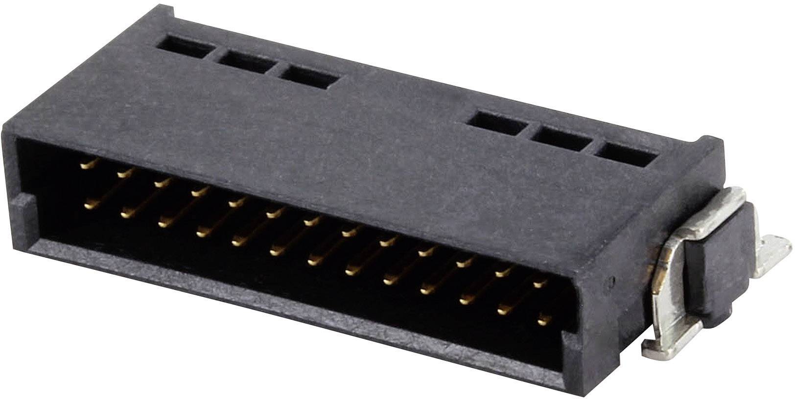 ERNI 154763 SMC multipole connector Total number of pins 12 No. of rows 2