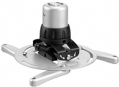 Vogel's PPC 1500 projector ceiling mount can be tilted, Floor/ceiling distance (max.): 14.4 cm silver