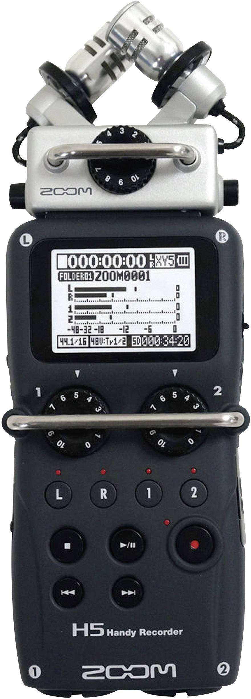 Zoom H5 Portable audio recorder Black