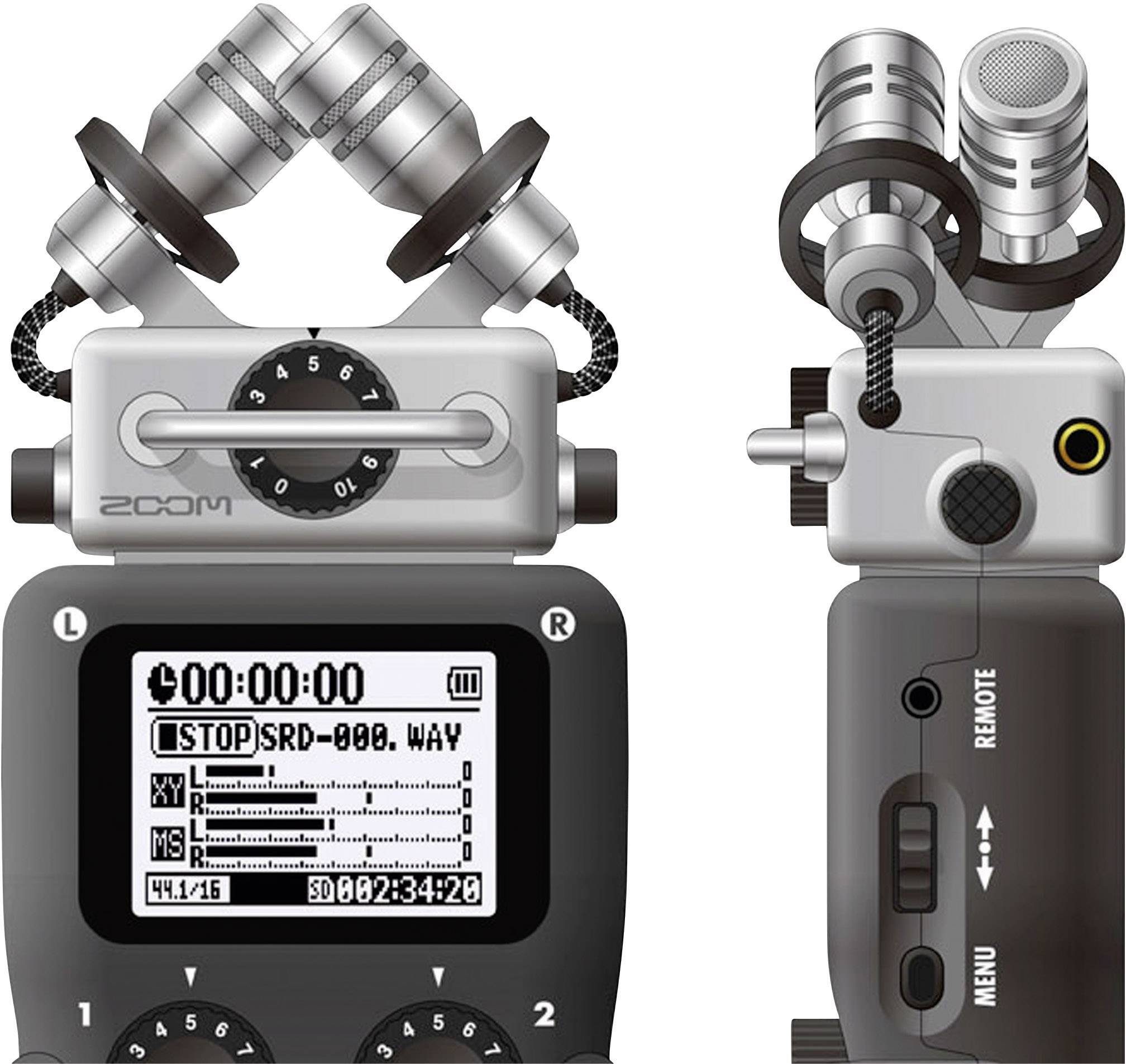 Zoom H5 Portable audio recorder Black