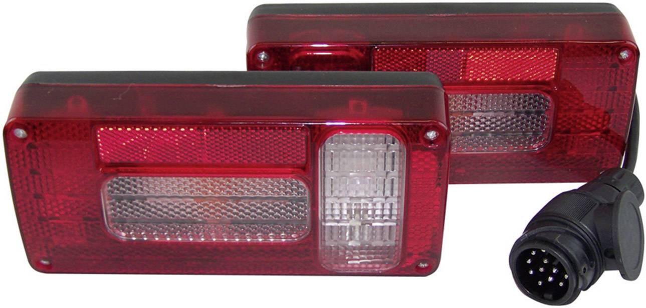 Berger & Schröter Lighting set 13-pin Reversing lamps, Brake light, Turn signal, Rear fog lamp, Tail light rear 12 V
