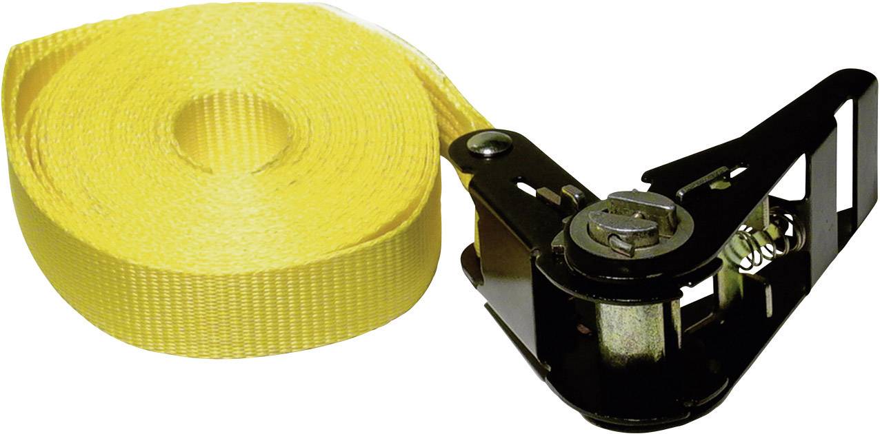 Kunzer ZG 6,0 Mono strap Low lashing capacity (single/direct)=400 daN (L x W) 6 m x 25 mm Ratchet EN 12195-2