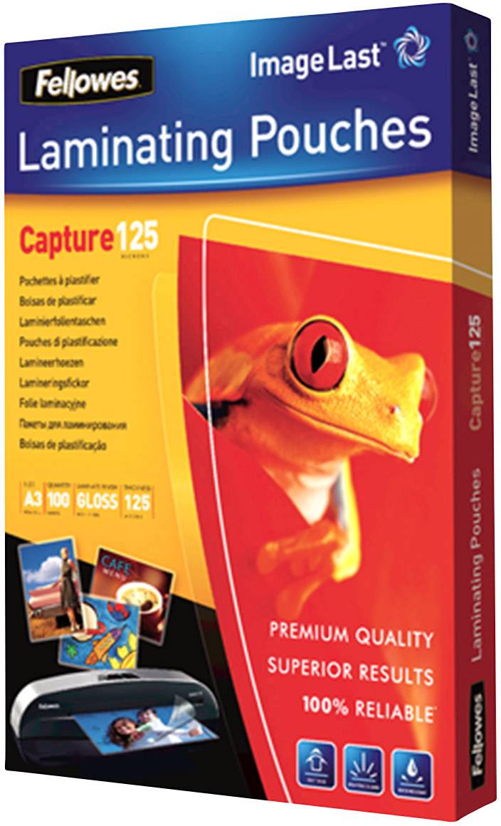 Fellowes Laminate sheet A3 125 micron glossy 100 pc(s)