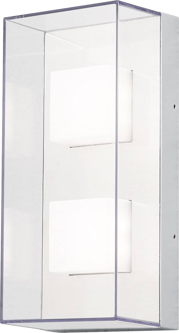 Konstsmide Sanremo Double 7936-310 LED outdoor wall light EEC: F (A - G) LED (monochrome) Built-in LED 8 W Grey-aluminium