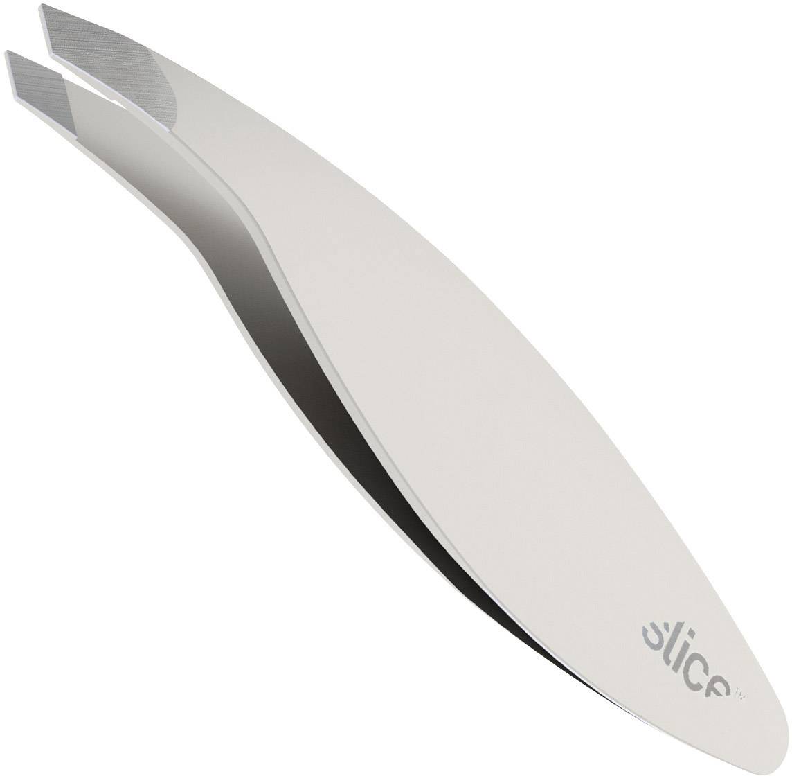 Slice 10452 Precision tweezers Flat, slanted 85 mm