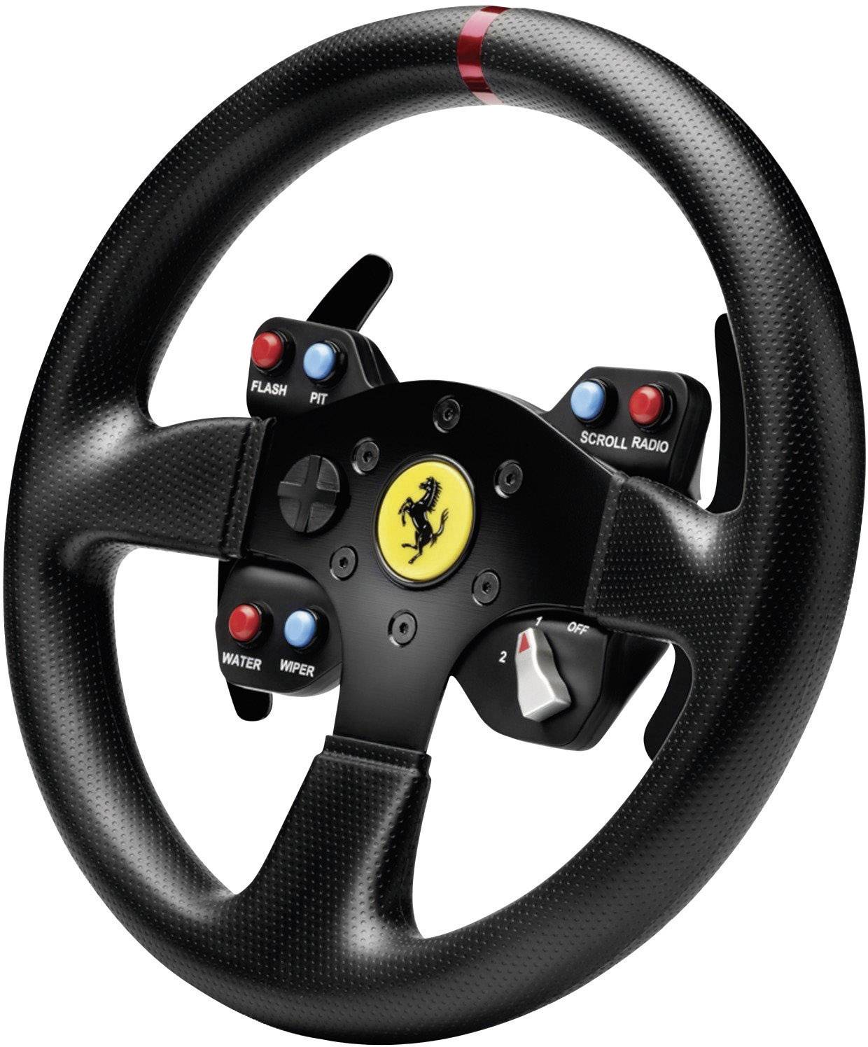 Thrustmaster Ferrari GTE Wheel Add-On Steering wheel add-on PC, PlayStation 3 Black