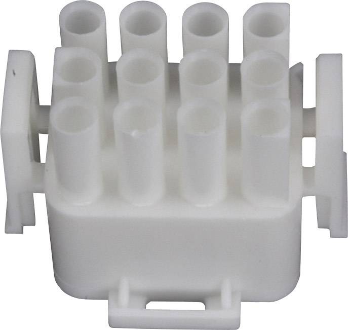 TE Connectivity Pin enclosure - cable Universal-MATE-N-LOK Total number of pins 12 1-480708-0