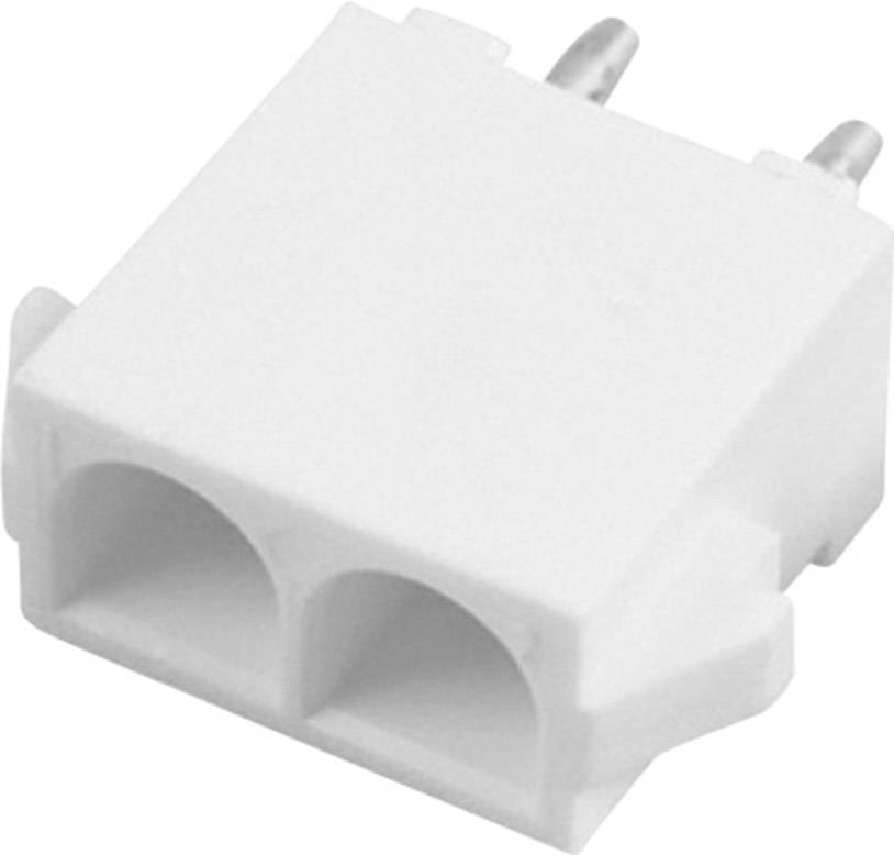 TE Connectivity Pin enclosure - PCB Universal-MATE-N-LOK Total number of pins 2 Contact spacing: 6.35 mm 350786-1