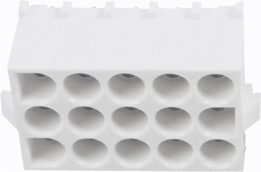 TE Connectivity Pin enclosure - PCB Universal-MATE-N-LOK Total number of pins 15 350714-1