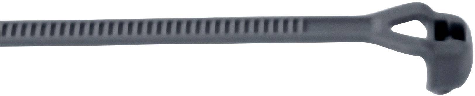 HellermannTyton 118-00074 V100R Cable tie 102.5 mm 2.4 mm Ecru Heat-resistant, Flat head