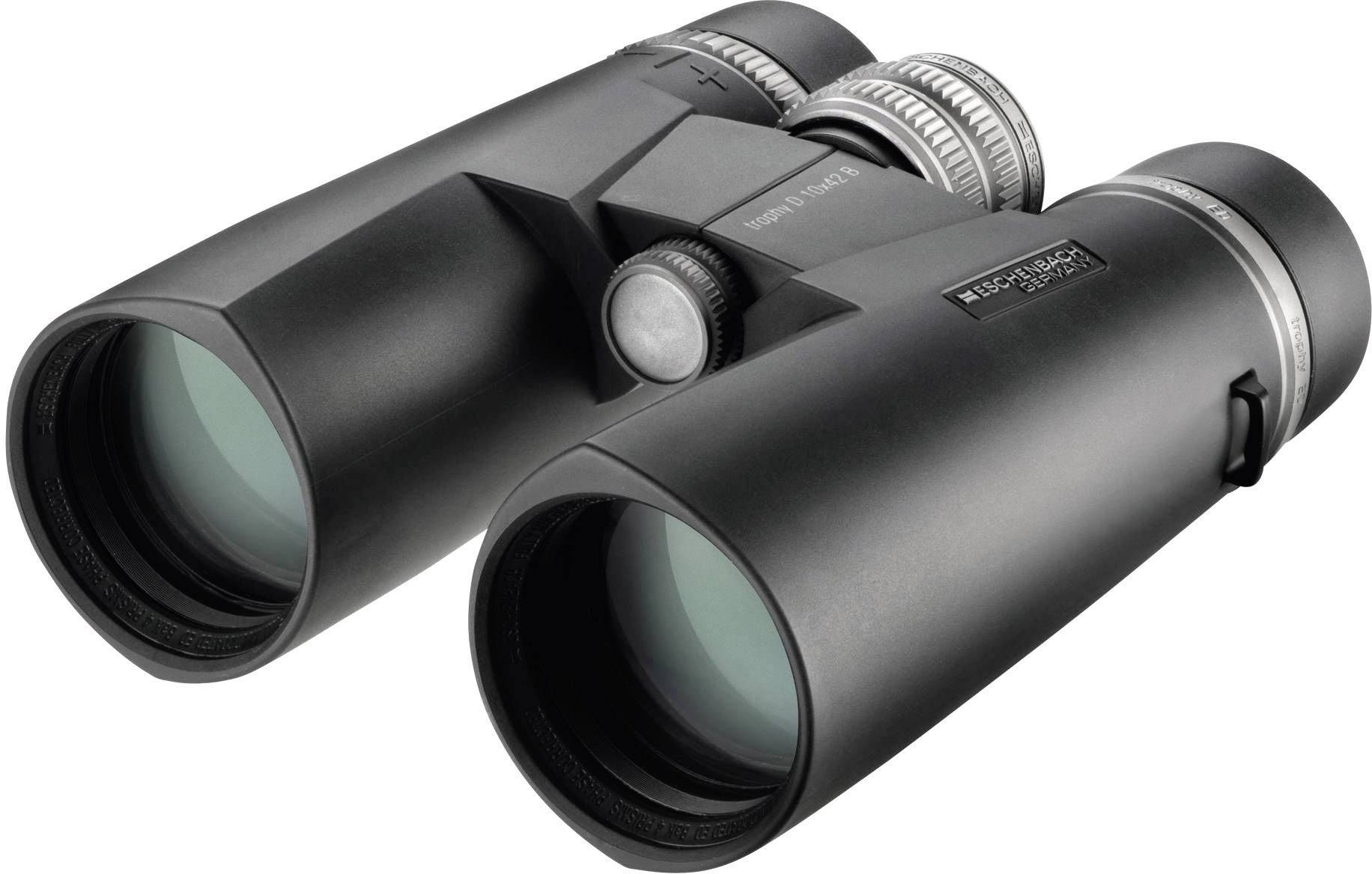 Eschenbach Binoculars Trophy 10x42 D ED 10 x 42 mm Amici roof prism Dark grey 4232142