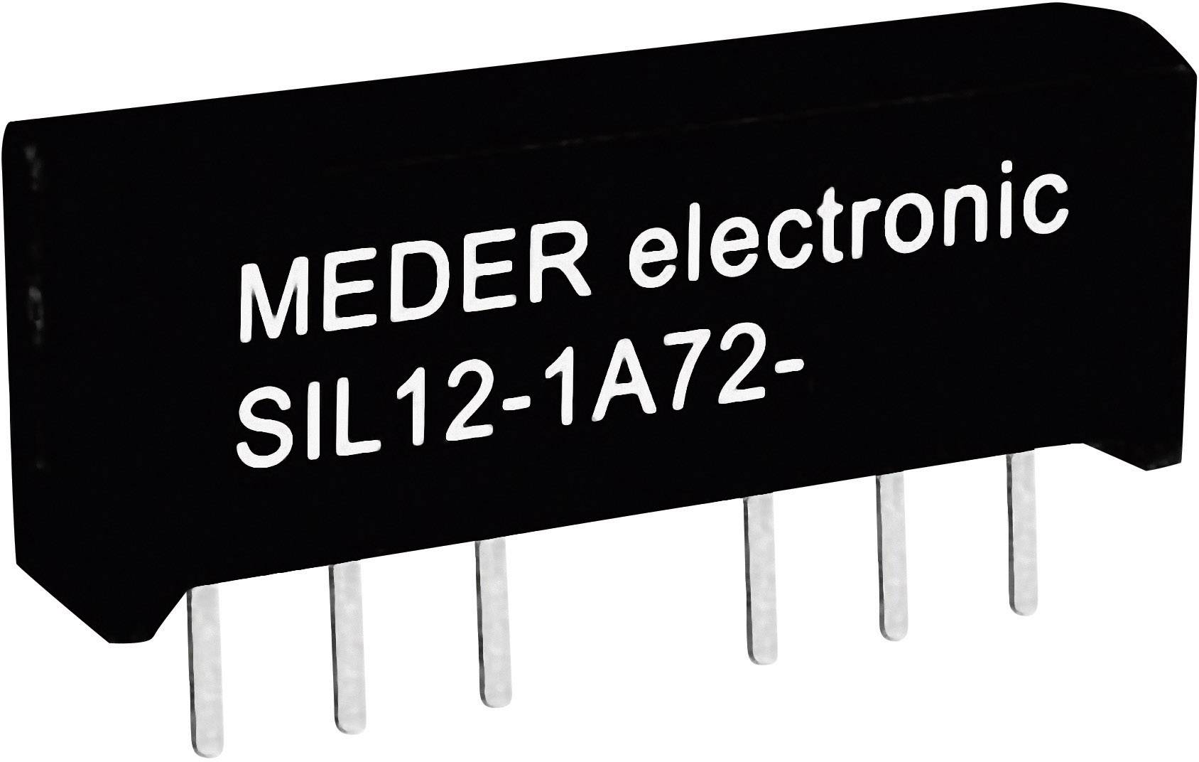 StandexMeder Electronics SIL05-1A72-71D Reed relay 1 maker 5 V DC 0.5 A 10 W SIL 4