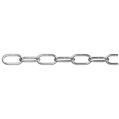 dörner + helmer 153517 Decorative chain Nickel Steel 10 m