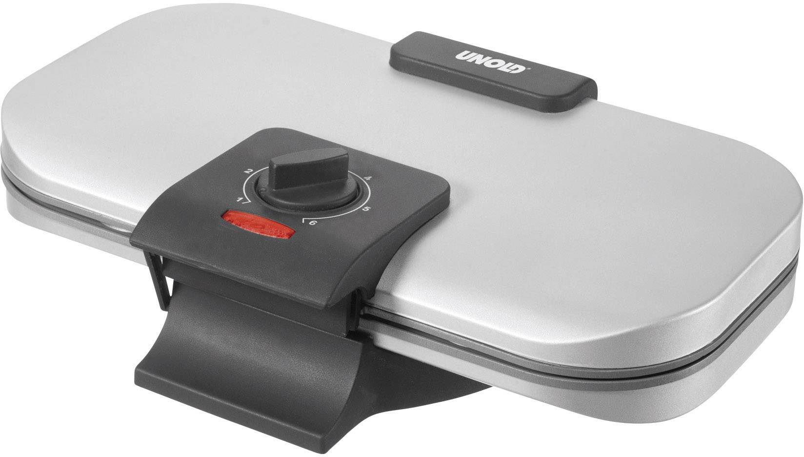 Unold 48241 Twin waffle maker with manual temperature settings Stainless steel