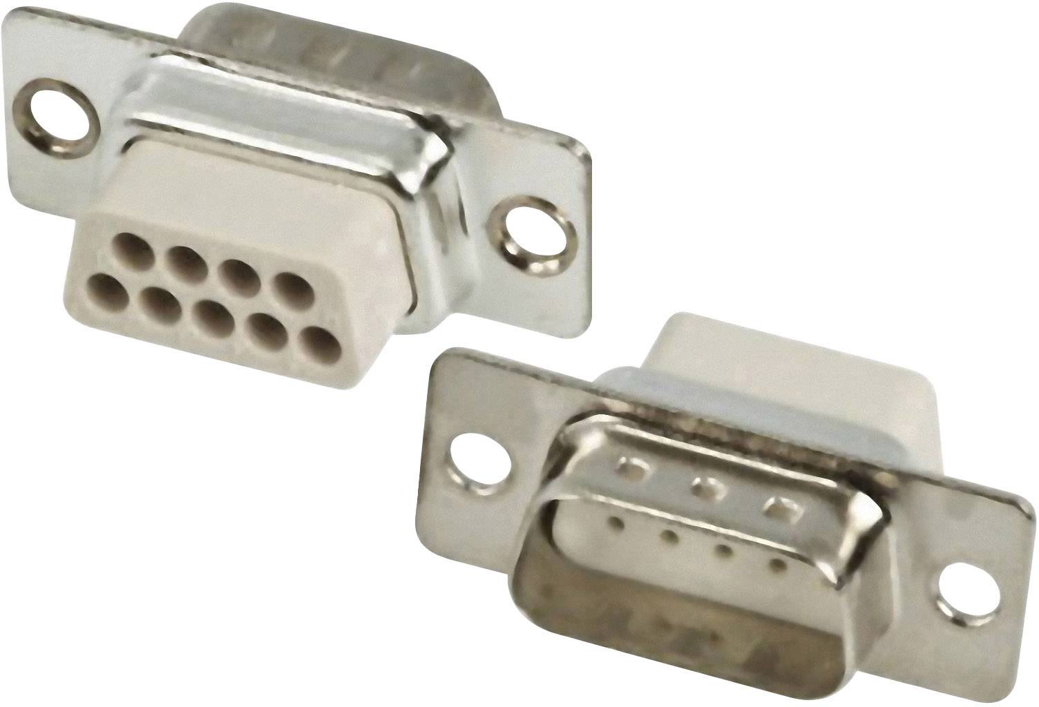 MH Connectors MHDBC37SP-NW D-SUB pin strip 180 ° Number of pins: 37 Crimp