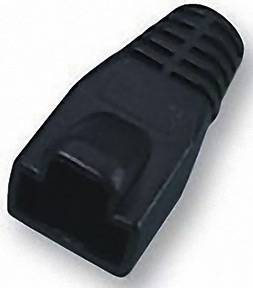 MH Connectors MHRJ45SRB-BK RJ45 strain relief sleeve 6510-0100-06 Black