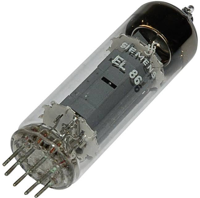 BTB Vertrieb EL 86 = 6 CW 5 Vacuum tube Output pentode 170 V 70 mA Number of pins: 9 Base: Noval Content 1 pc(s)