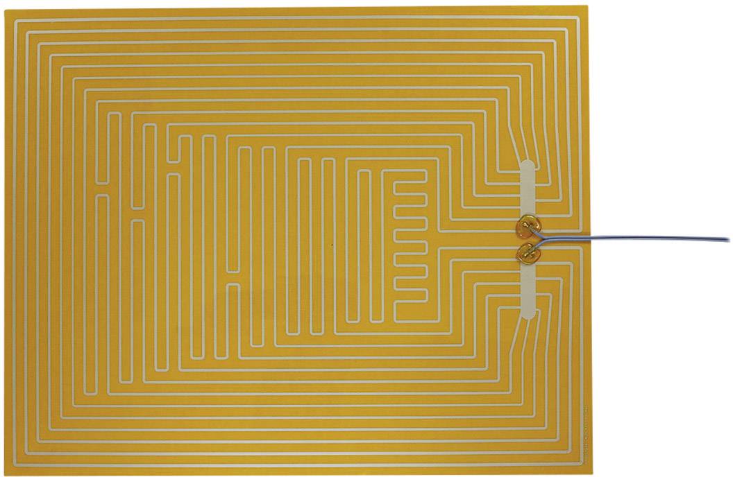 Thermo TECH Polyester Heating foil self-adhesive 12 V DC, 12 V AC 50 W IP rating IPX4 (L x W) 500 mm x 400 mm