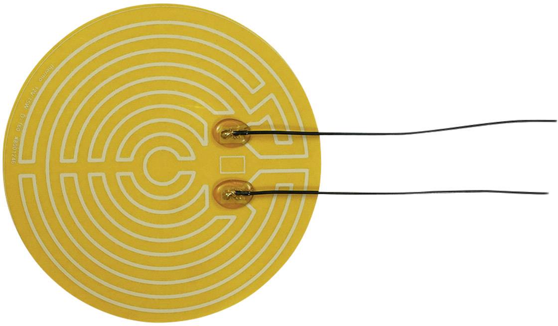 Thermo TECH Polyester Heating foil self-adhesive 12 V DC, 12 V AC 15 W IP rating IPX4 (Ø) 160 mm