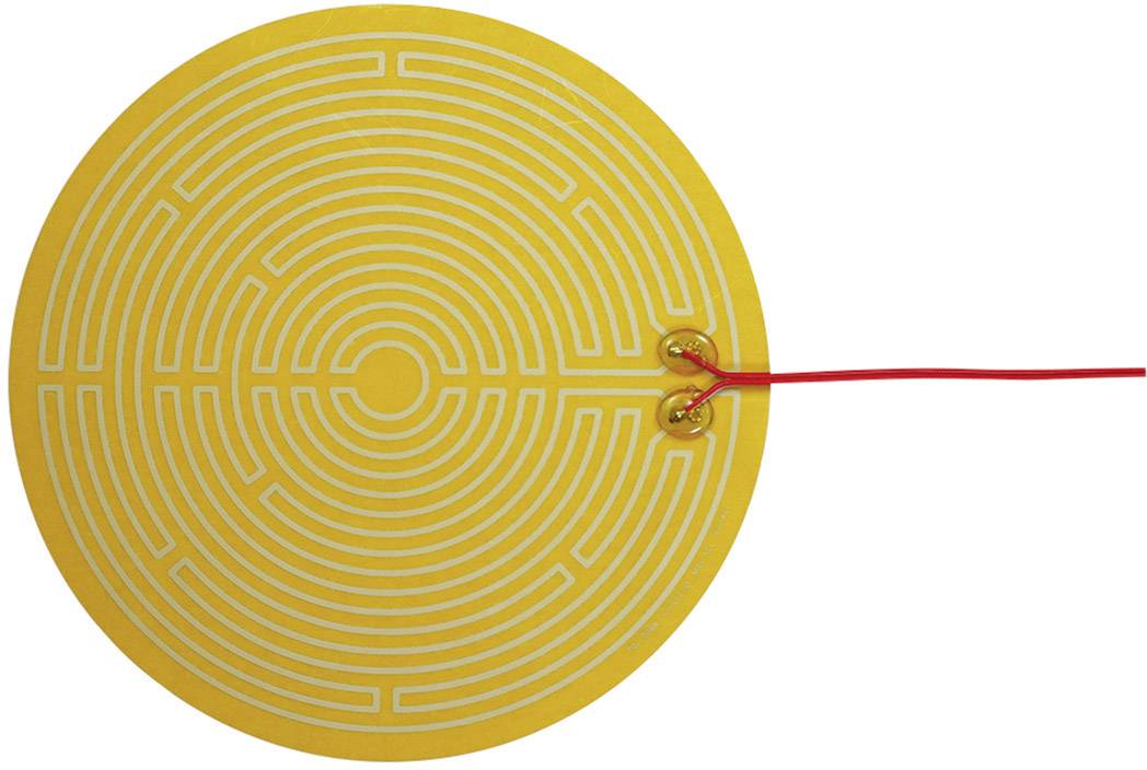 Thermo TECH Polyester Heating foil self-adhesive 12 V DC, 12 V AC 19 W IP rating IPX4 (Ø) 235 mm