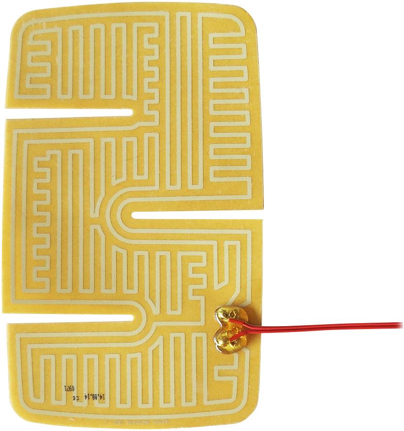 Thermo TECH Polyester HGV wing mirror heater pad self-adhesive 24 V DC, 24 V AC 20 W IP rating IPX4 (L x W) 235 mm x 144.5 mm