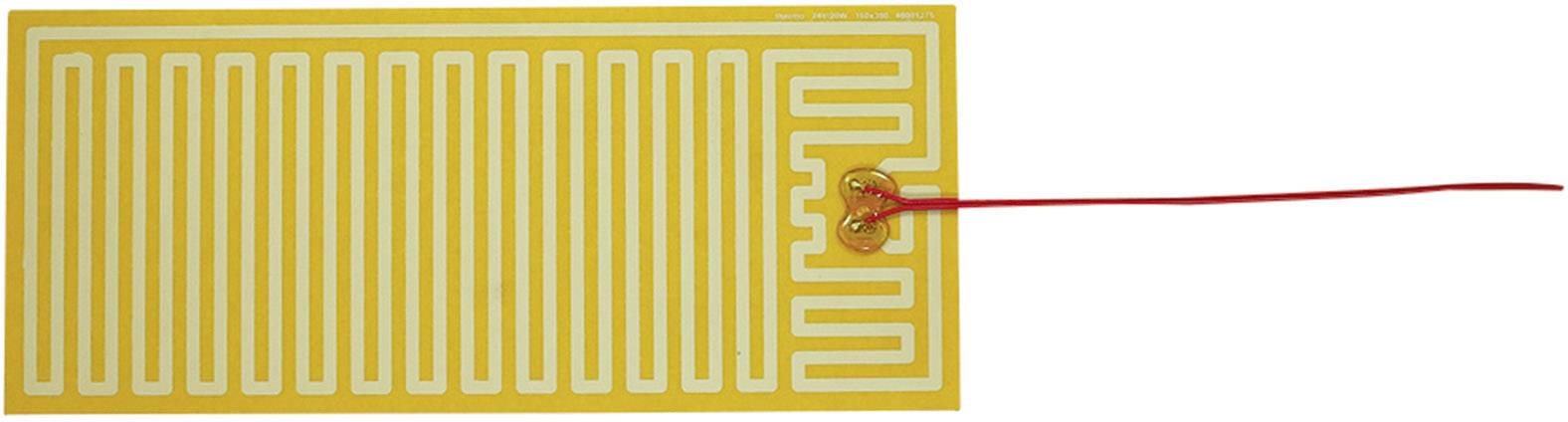 Thermo TECH Polyester Heating foil self-adhesive 24 V DC, 24 V AC 20 W IP rating IPX4 (L x W) 350 mm x 150 mm
